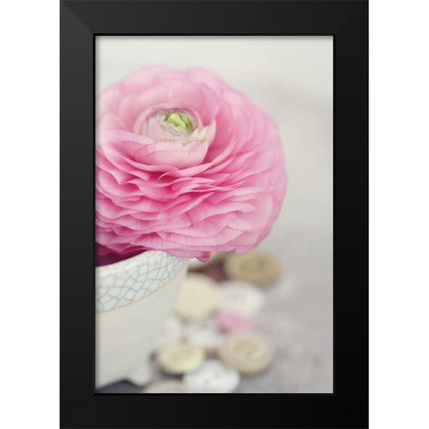 Softy Elegant II Black Modern Wood Framed Art Print by Gardner, Sarah