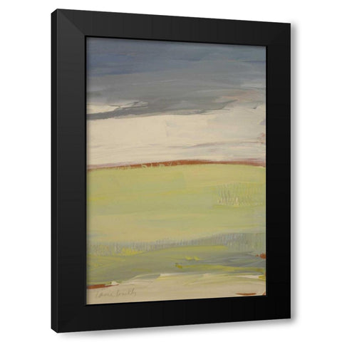 Flatlands I Black Modern Wood Framed Art Print with Double Matting by Loreth, Lanie