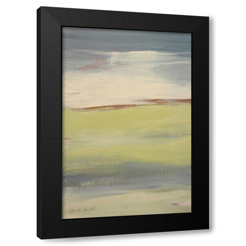 Flatlands II Black Modern Wood Framed Art Print with Double Matting by Loreth, Lanie