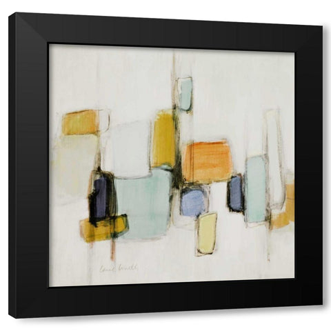Main Cityside II Black Modern Wood Framed Art Print with Double Matting by Loreth, Lanie