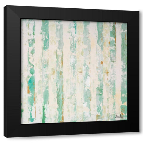 Night Breeze II Black Modern Wood Framed Art Print with Double Matting by Pinto, Patricia