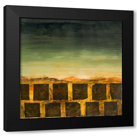 Modern Landscape II Black Modern Wood Framed Art Print by Loreth, Lanie