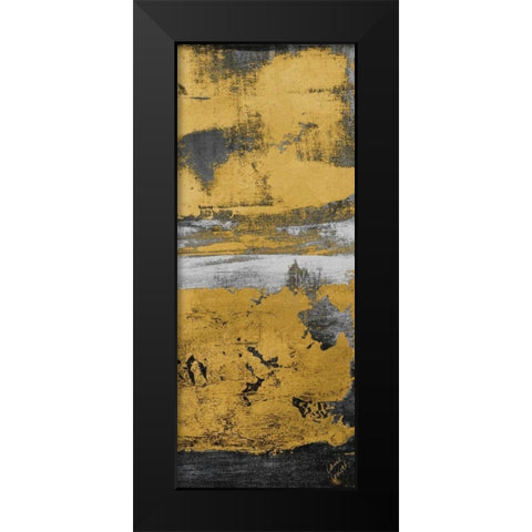 Edge of a Dream Panel III Black Modern Wood Framed Art Print by Loreth, Lanie