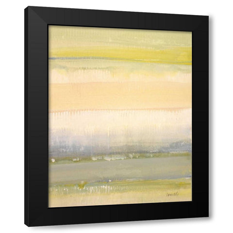Shore to Shore Black Modern Wood Framed Art Print by Loreth, Lanie