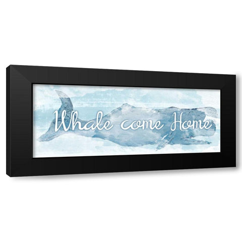 Sea Your Way In Black Modern Wood Framed Art Print with Double Matting by DeRice, Julie