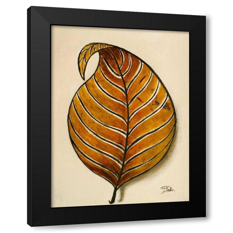 Simple and Interesting I Black Modern Wood Framed Art Print by Pinto, Patricia