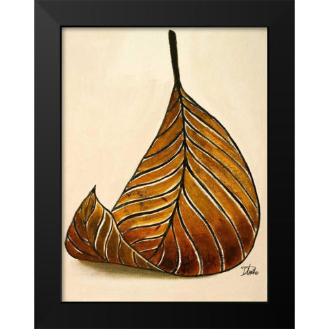 Simple and Interesting II Black Modern Wood Framed Art Print by Pinto, Patricia