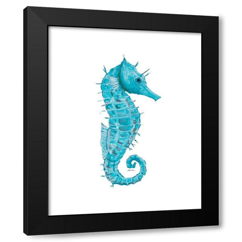 Curly Tails I Black Modern Wood Framed Art Print by Edwins, Hugo