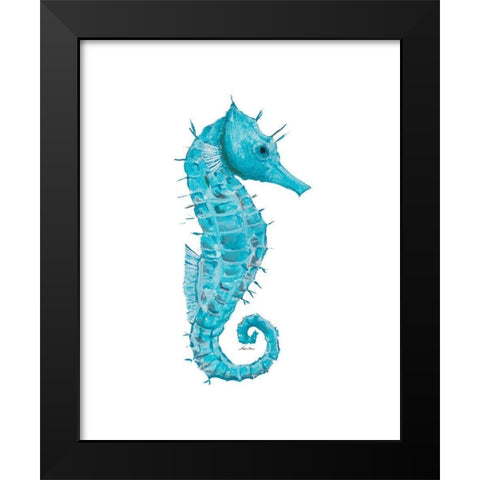Curly Tails I Black Modern Wood Framed Art Print by Edwins, Hugo