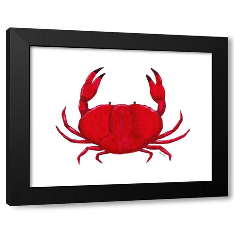 Pincher III Black Modern Wood Framed Art Print with Double Matting by Edwins, Hugo