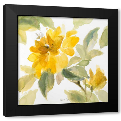 Early May Blooms I Black Modern Wood Framed Art Print with Double Matting by Loreth, Lanie