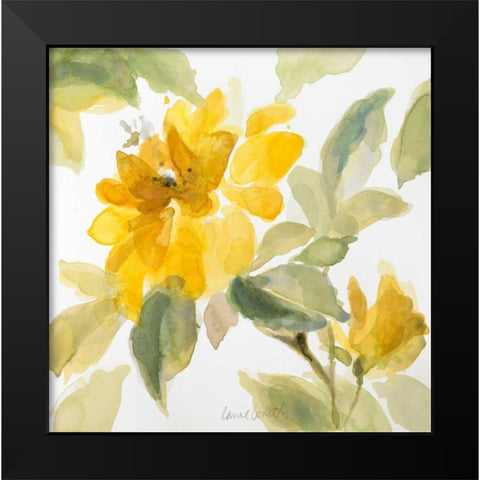 Early May Blooms I Black Modern Wood Framed Art Print by Loreth, Lanie