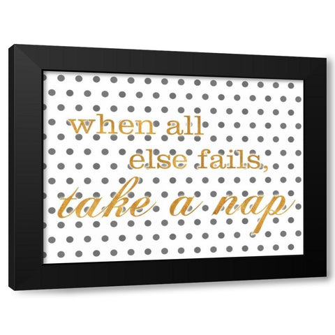 Life II Black Modern Wood Framed Art Print with Double Matting by SD Graphics Studio