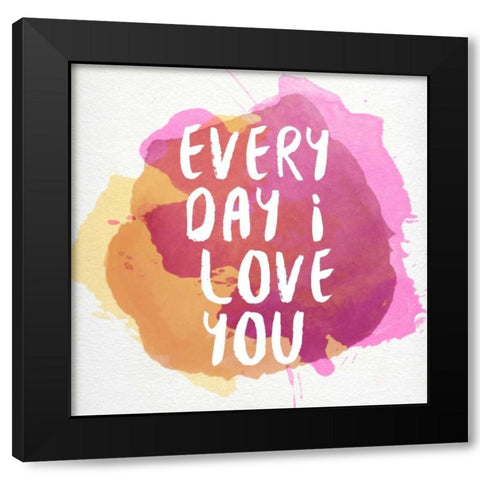 You Are You II Black Modern Wood Framed Art Print by Studio, Sd Graphics