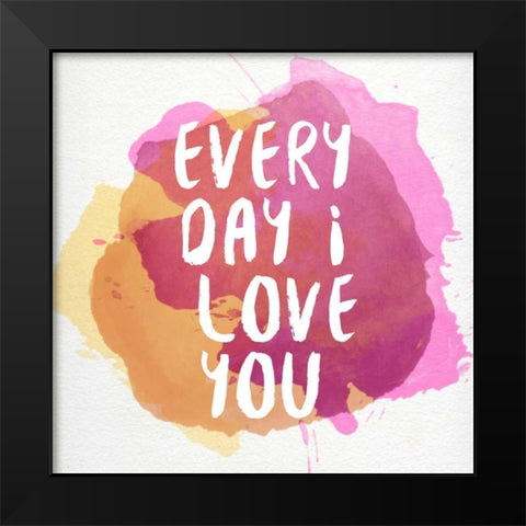 You Are You II Black Modern Wood Framed Art Print by Studio, Sd Graphics