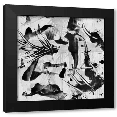 Lost City Black Modern Wood Framed Art Print by Peck, Gail