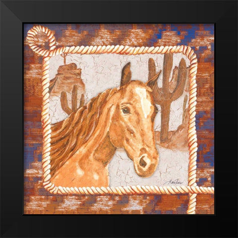 Western Art III Black Modern Wood Framed Art Print by Ritter, Gina