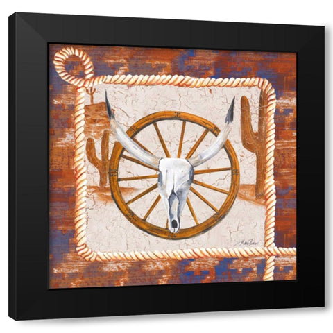Western Art II Black Modern Wood Framed Art Print by Ritter, Gina