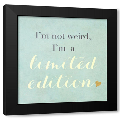 Snark Fest Square I Black Modern Wood Framed Art Print with Double Matting by SD Graphics Studio