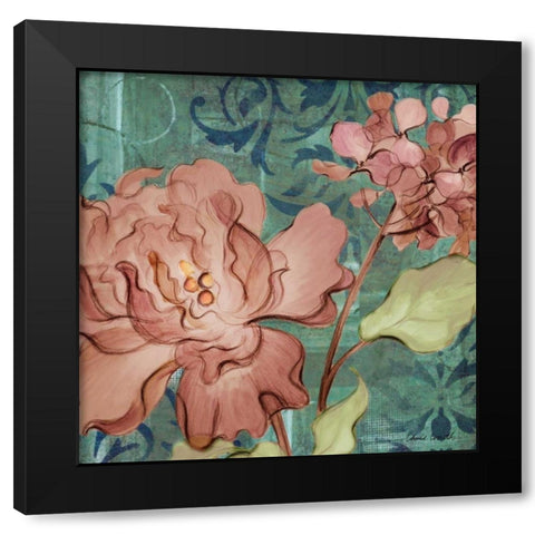 Boho Dream Square II Black Modern Wood Framed Art Print by Loreth, Lanie