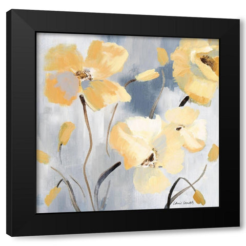 Blossom Beguile III Black Modern Wood Framed Art Print by Loreth, Lanie