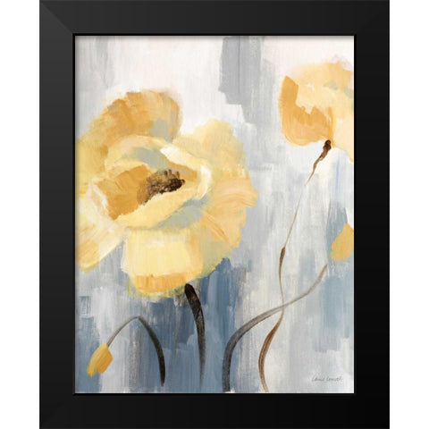 Blossom Beguile II Black Modern Wood Framed Art Print by Loreth, Lanie