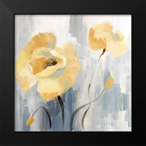 Blossom Beguile II Black Modern Wood Framed Art Print by Loreth, Lanie