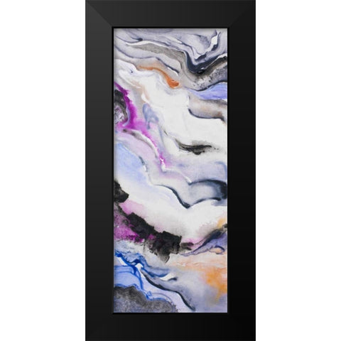 Busy Dreams II Black Modern Wood Framed Art Print by Loreth, Lanie