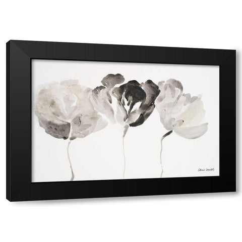 Trio in Light Black Modern Wood Framed Art Print by Loreth, Lanie