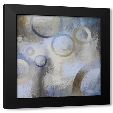 Cobalt II Black Modern Wood Framed Art Print by Marcon, Michael
