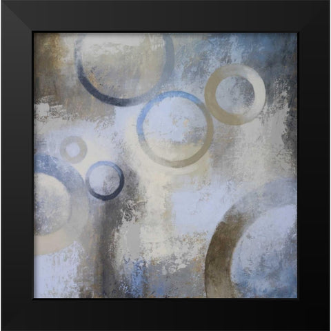 Cobalt II Black Modern Wood Framed Art Print by Marcon, Michael