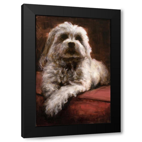 This is my Seat Black Modern Wood Framed Art Print with Double Matting by Johnson, Walt