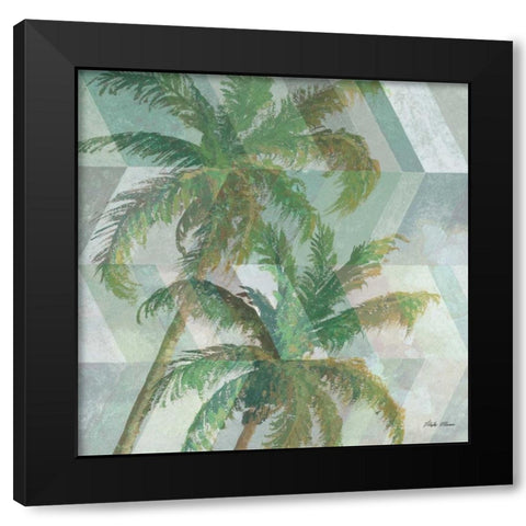 Go With Coastal Color I Black Modern Wood Framed Art Print by Marcon, Michael