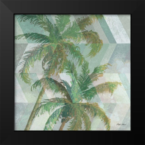 Go With Coastal Color I Black Modern Wood Framed Art Print by Marcon, Michael