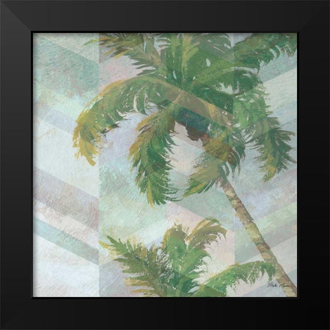 Go With Coastal Color II Black Modern Wood Framed Art Print by Marcon, Michael