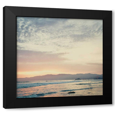 On the Coast Black Modern Wood Framed Art Print by Bryant, Susan