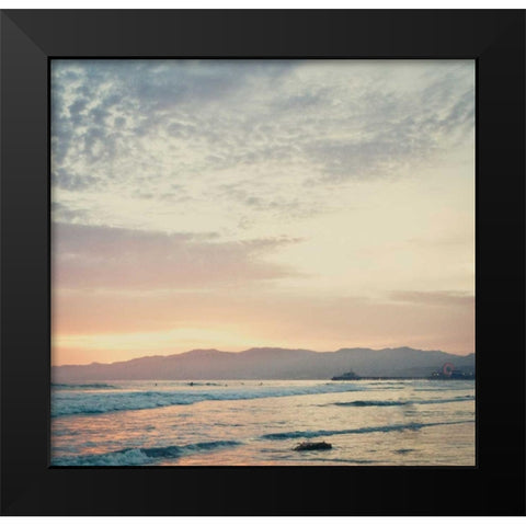 On the Coast Black Modern Wood Framed Art Print by Bryant, Susan