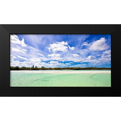 Perspective from Waves Black Modern Wood Framed Art Print by Bryant, Susan