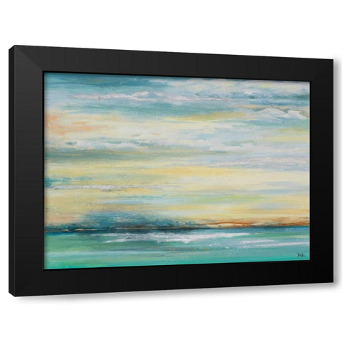 Misty Morning Black Modern Wood Framed Art Print with Double Matting by Pinto|Patricia