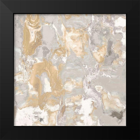 Nature Of Being Black Modern Wood Framed Art Print by Loreth, Lanie