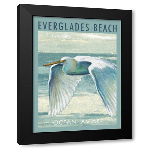 Everglades Poster II Black Modern Wood Framed Art Print by Pinto, Patricia