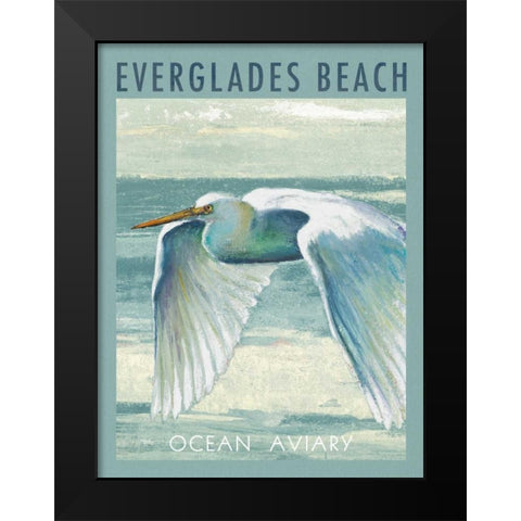 Everglades Poster II Black Modern Wood Framed Art Print by Pinto, Patricia