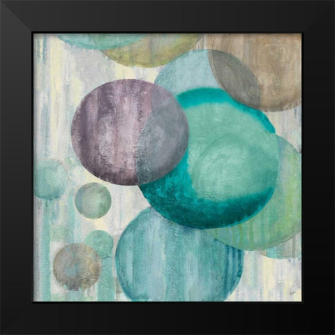 Globalization Black Modern Wood Framed Art Print by Pinto, Patricia