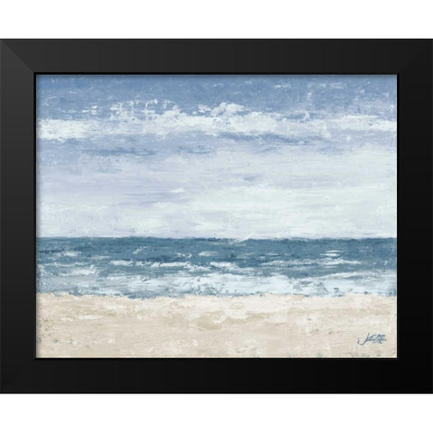 Oceans in the Mind Black Modern Wood Framed Art Print by DeRice, Julie