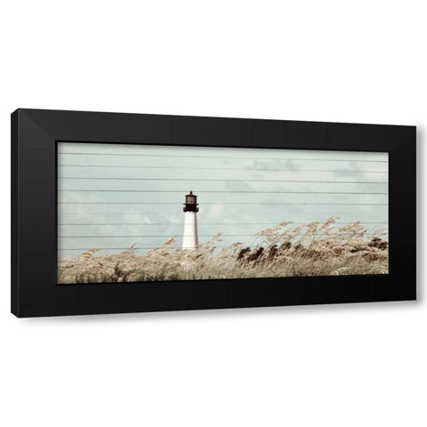 Let The Winds Blow Black Modern Wood Framed Art Print with Double Matting by Peck, Gail