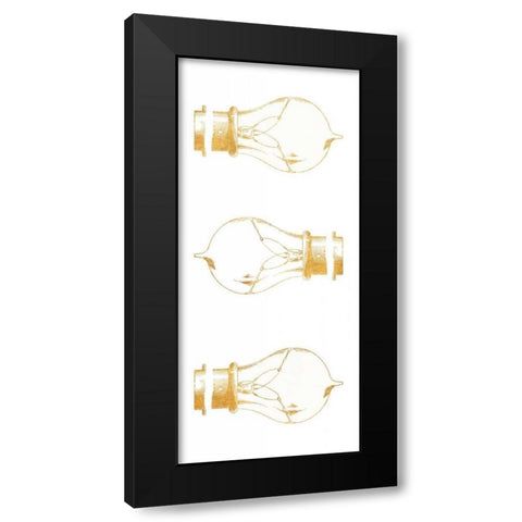 Shine and Illuminate Panel Black Modern Wood Framed Art Print by SD Graphics Studio