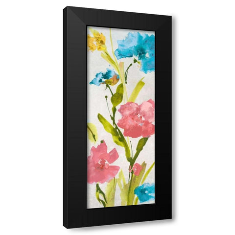 Povat Multicolor II Black Modern Wood Framed Art Print by Loreth, Lanie