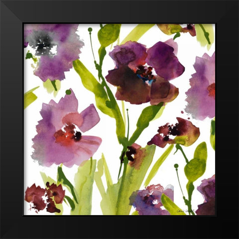 Violet le Povat Square IV Black Modern Wood Framed Art Print by Loreth, Lanie