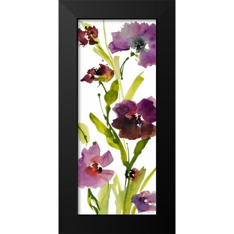 Violet le Povat II Black Modern Wood Framed Art Print by Loreth, Lanie