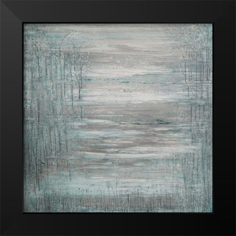 Through the Months Black Modern Wood Framed Art Print by Mercado, M.